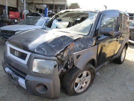 2003 HONDA ELEMENT EX BLACK 2.4L VTEC AT 4WD A15262